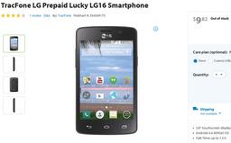 На сайте Walmart продается смартфон с ОС Android, который стоит меньше $10