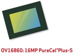 Датчик изображения Omnivision OV16860 формата 1/2,4 дюйма разрешением 16 Мп предназначен для смартфонов и экшн-камер
