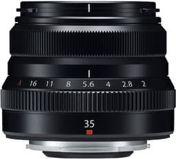 Объектив Fujinon XF35mmF2 R WR предназначен для камер с креплением Fujifilm X