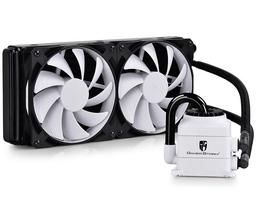 Жидкостная система охлаждения DeepCool GamerStorm Captain 240 White для процессоров подойдет для систем с преобладанием белого цвета