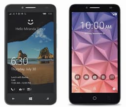 Смартфон Alcatel OneTouch Fierce XL будет существовать в двух версиях: с Windows 10 Mobile и Android