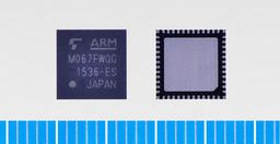 В микроконтроллеры Toshiba TMPM066FWUG, TMPM067FWQG, TMPM068FWXBG на ядре ARM Cortex-M0 интегрирован контроллер USB