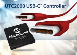 Недорогой контроллер Microchip UTC2000 поддерживает USB-C