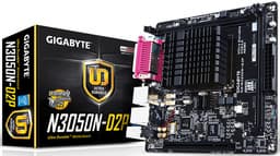 Материнская плата Gigabyte GA-N3050N-D2P оснащена встроенным CPU Intel Celeron N3050 (Braswell)