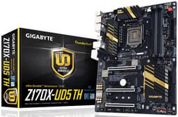 Gigabyte Z170X-UD5 TH — одна из первых материнских плат с поддержкой интерфейса Thunderbolt 3