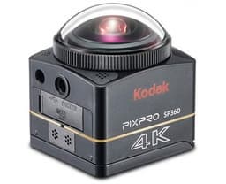 Kodak PixPro SP360-4K — первая камера с углом обзора 360° для любителей активного отдыха, поддерживающая видео 4К