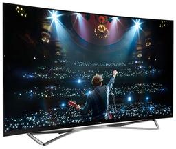 В телевизоре Panasonic TX-65CZ950 используется 65-дюймовая вогнутая панель OLED разрешением 4К