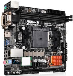 ASRock доработала системную плату A88M-ITX/ac ради лучшей совместимости с кулерами AMD Wraith