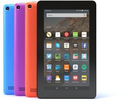 Планшет Amazon Fire получил удвоенный объем флэш-памяти и три новых варианта цветового оформления
