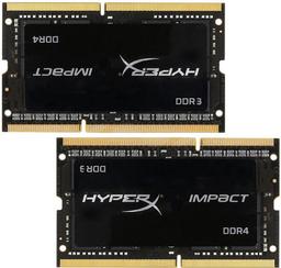 Модули Kingston SODIMM HyperX Hybro оснащены интерфейсами DDR3 и DDR4