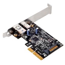 Карта расширения SilverStone ECU03 позволяет добавить в конфигурацию ПК два порта USB 3.1, один из которых выведен на разъем USB-C