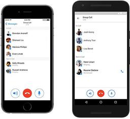 В Facebook* Messenger появились групповые звонки