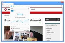 В браузере Opera появился встроенный клиент VPN