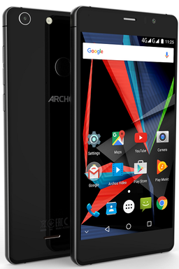 Смартфон Archos 55 Diamond Selfie получил флэш-память объемом 64 ГБ