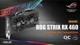 Asus готовит к выпуску 3D-карту ROG Strix RX 460