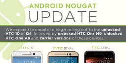 HTC рассказала, когда ждать обновления до Android 7.0, но перечислила лишь три модели смартфонов