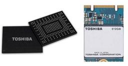 Toshiba скоро покажет SSD объемом 512 ГБ размерами 16 х 20 мм с поддержкой NVMe