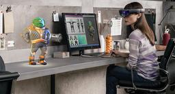 Гарнитура HoloLens содержит голографический вычислительный блок, включающий 24 ядра
