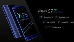 Смартфон Elephone S7 Limited Edition получит SoC Helio X25