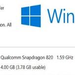 Microsoft продемонстрировала работу Windows 10 на устройстве, оснащенном SoC Snapdragon 820