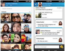 Приложение BlackBerry Messenger станет доступно для ОС Tizen