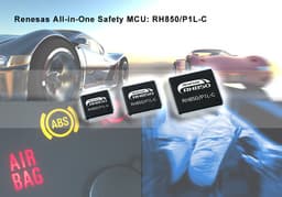 По мнению производителя, микроконтроллеры Renesas RH850/P1L-C Group найдут применение в самоуправляемых автомобилях