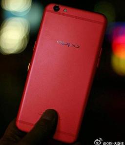 Фото дня: красный смартфон Oppo R9S