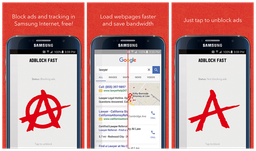 Samsung выпускает ПО Adblock Fast — блокировщик рекламы для своего, и не только, браузера