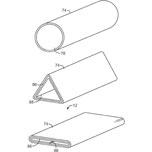 Apple пытается запатентовать электронное устройство с дисплеем, обернутым вокруг корпуса