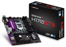 Системная плата Biostar Racing H170GT3 предназначена для игровых ПК