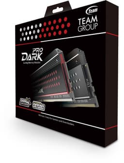 В серию Team Group Dark Pro вошли наборы модулей памяти DDR4-3000, DDR4-3200 и DDR4-3300