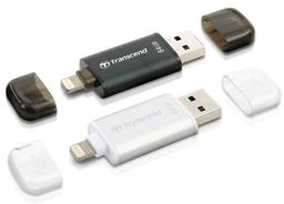 Накопитель Transcend JetDrive Go 300 оснащен разъемами Lightning и USB-A