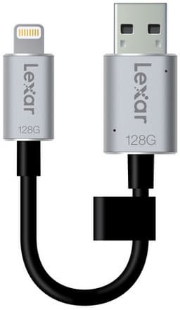 Флэш-накопитель Lexar JumpDrive C20i оснащен разъемами Lightning и USB-A