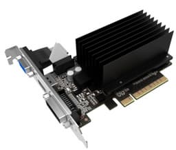 В серию 3D-карт Palit GeForce GT 710 вошли модели с пассивным охлаждением