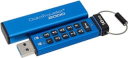 Флэш-накопитель Kingston DataTraveler 2000 располагает физической клавиатурой для установки и ввода пароля