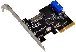 Карта расширения SilverStone ECU04 позволяет добавить в конфигурацию ПК два порта USB 3.1
