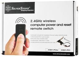 Комплект SilverStone ES01 позволяет включать, выключать и перезагружать ПК с беспроводного пульта ДУ