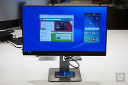 Dell 23 Wireless Monitor: беспроводной монитор со встроенной беспроводной зарядкой для мобильных устройств