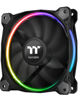 Вентиляторы Thermaltake Riing LED RGB Radiator Fan TT Premium Edition объединяются одним контроллером