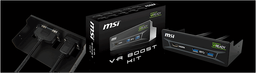 Устройство MSI VR Boost Kit позволит проще и удобнее подключить к ПК гарнитуру виртуальной реальности