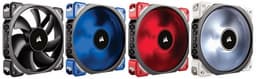 В корпусных вентиляторах Corsair ML Series используются подшипники Magnetic Levitation Bearing