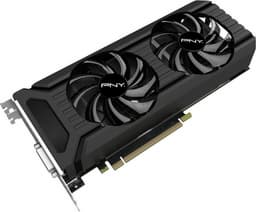 Видеокарта PNY GeForce GTX 1060 6GB оснащена оригинальной СО, но работает на рекомендуемых частотах