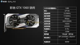 Видеокарты Galax GeForce GTX 1060, несмотря на внушительный внешний вид, не могут похвастаться хорошим заводским разгоном