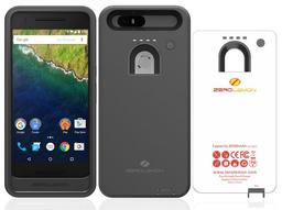 Ёмкость аккумулятора, встроенного в чехол ZeroLemon для смартфона Nexus 6P, составляет 8500 мА·ч