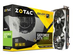 Графический процессор 3D-карты Zotac GeForce GTX 1060 AMP! разогнан до 1771 МГц