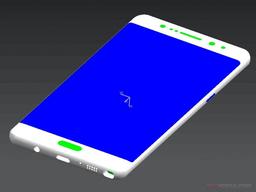 Компьютерные изображения дают представление о внешнем виде смартфона Samsung Galaxy Note7