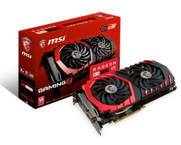 Видеокарты RX 480 Gaming X 4G и RX 480 Gaming X 8G получили прибавку к частоте памяти