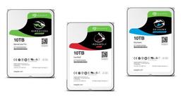Seagate представила три линейки жёстких дисков, в каждой из которых присутствует модель объёмом 10 ТБ
