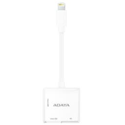Устройство для работы с картами памяти Adata AI910 оснащено интерфейсами Lightning и USB
