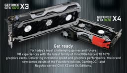 Inno3D представила две видеокарты iChill GeForce GTX 1070, но не раскрыла частоты, на которых работают новинки